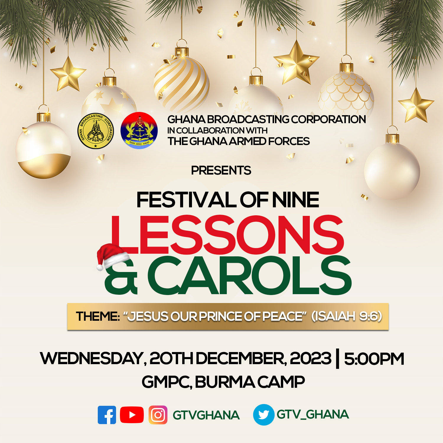 GBC Lessons And Carols